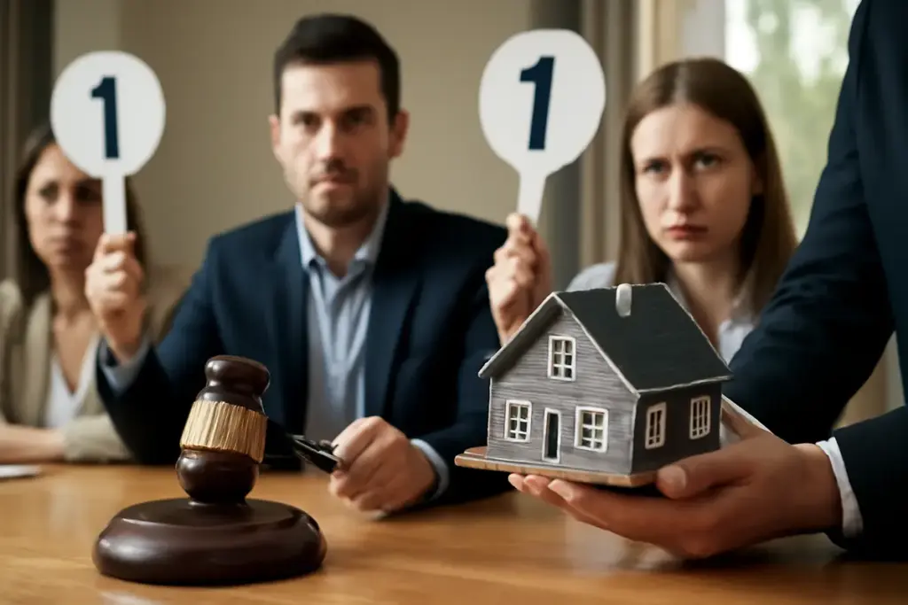 Asta immobiliare con più aggiudicatari: cosa succede se ci sono offerte uguali Le regole poco note